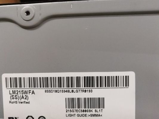 LM215WFA-SSA1 LG 디스플레이 21.5 &quot; 1920(RGB)×1080 250 cd/m2 산업적 LCD 디스플레이
