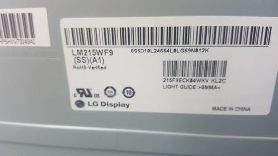 LM215WF9-SSA2 LG 디스플레이 21.5 &quot; 1920(RGB)×1080 250 cd/m2 산업적 LCD 디스플레이