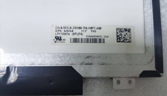 127PPI 300 cd/m2 산업적 TFT 디스플레이 LP173WF4-SPF4 17.3 &quot; 1920×1080