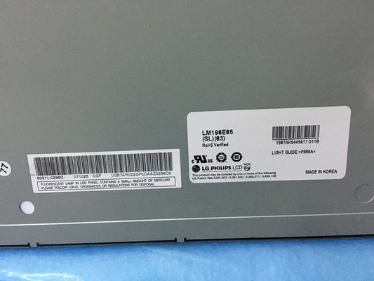 LM190E05-SL03 LG. LCD 19.0&quot; 1280 ((RGB) × 1024 230 cd/m2 산업용 LCD 디스플레이