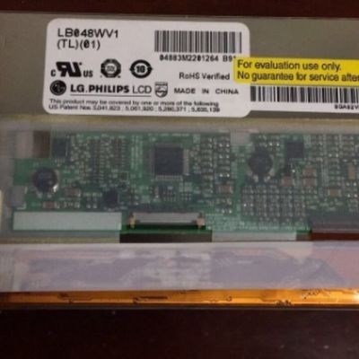 LB048WV1-TL01 LG. LCD 4.8&quot; 800 ((RGB) × 480 280 cd/m2 산업용 LCD 디스플레이