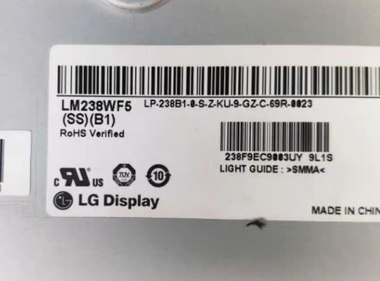 LM238WF5-SSB1 LG 디스플레이 23.8&quot; 1920(RGB)×1080 250 cd/m² 산업용 LCD 디스플레이