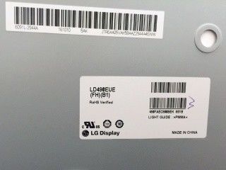 LG 디스플레이 49&quot; 450cd/m2 45PPI WLED LCD 디스플레이 LD490EUE-FHB1 89/89/89/89 (형)