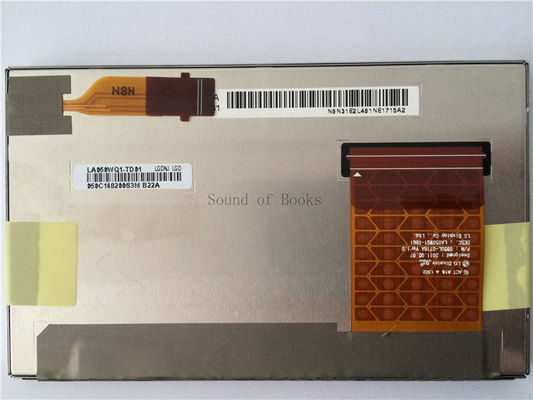 5.0 &quot; 480×234 RGB 1100년 cd/m2 산업적 엘시디 판넬 106PPI LA050WQ1-TD01