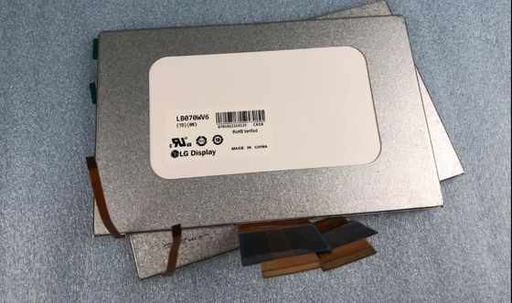 7.0&quot; 800×480 350cd/M2 134PPI 제곱 Tft 스크린 LB070WV6-TD08 65/65/50/60 (형)