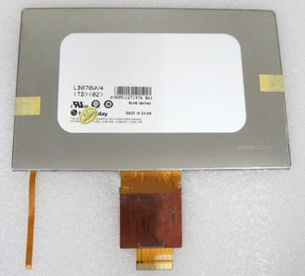 470cd/M2 133PPI WVGA TFT LCD 패널 LA070WV4-SD01 7.0 인치 800×480 SRGB
