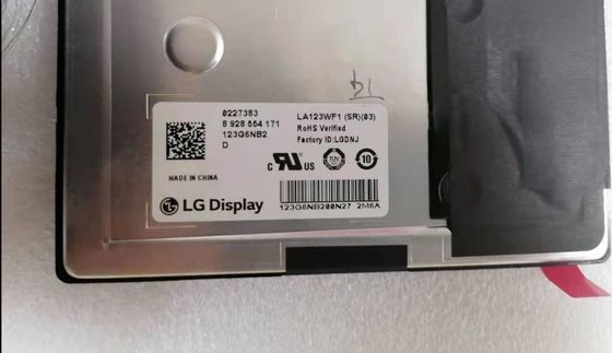 12.3&quot; 대칭 167PPI Tft LCD 디스플레이 600cd/M2 조경 LA123WF4-SR08